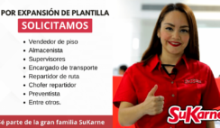 Por expansión se requiere personal - Sukarne