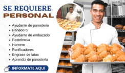 PANADERIA - EMPLEOS Y TRABAJOS