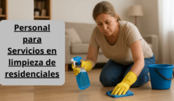 trabajos de limpieza